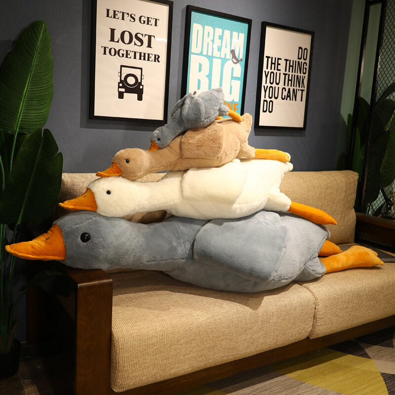 giga goose big huge cute goose plush toy plushie duck