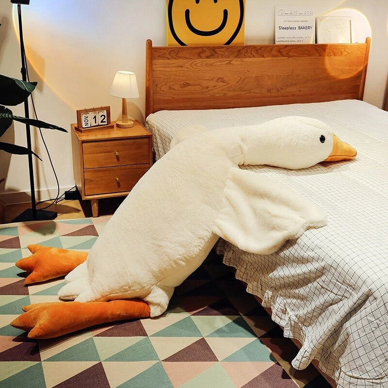 giga goose big huge cute goose plush toy plushie 