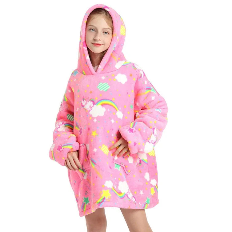 Kids' Hoodie Blanket